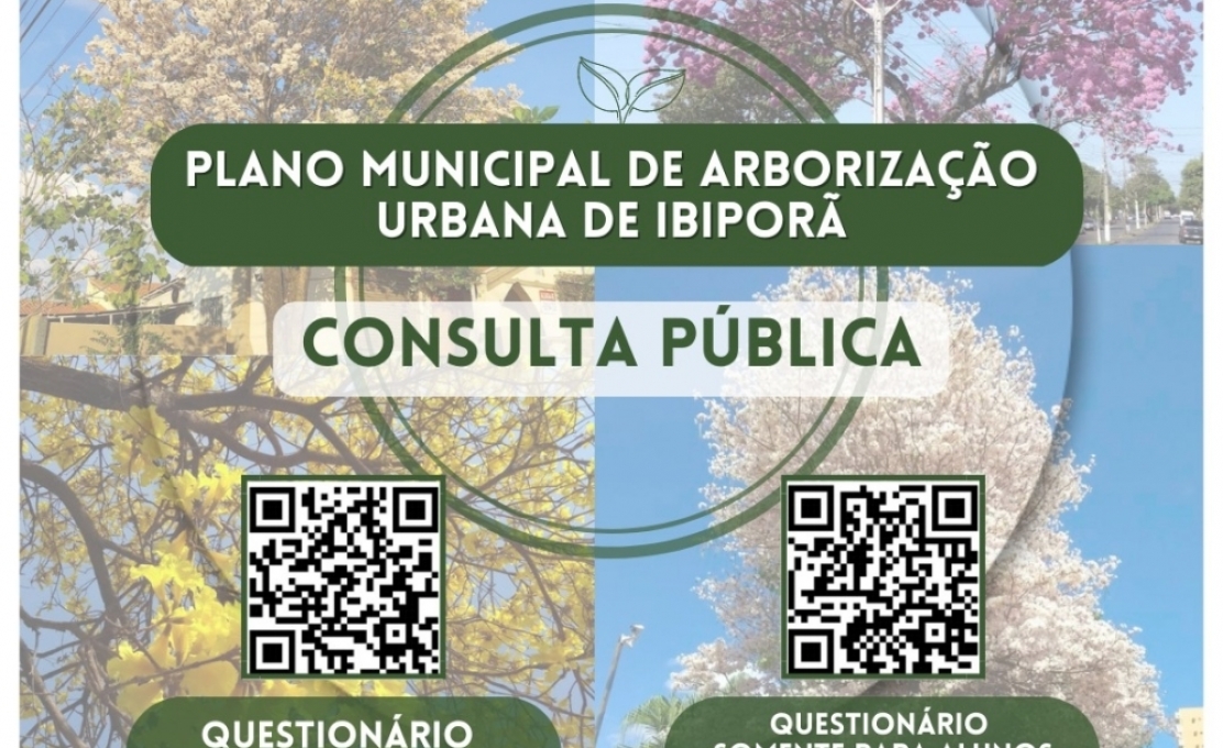 Diagnóstico participativo da arborização urbana no município de Ibiporã-PR.