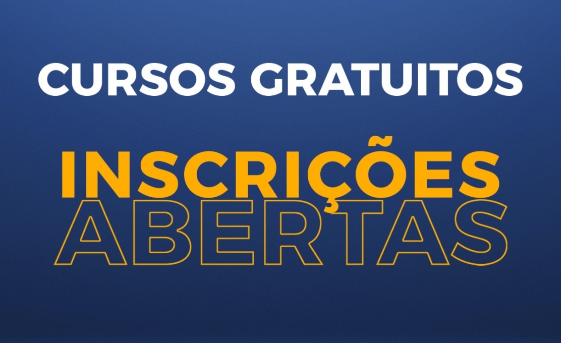 Administração municipal abre inscrições para 13 cursos gratuitos; veja quais 