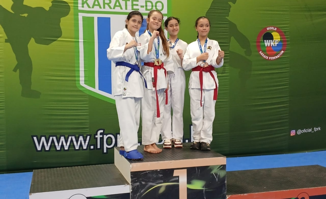 Karatecas de Ibiporã se destacam na etapa final do Campeonato Paranaense, em Pato Branco