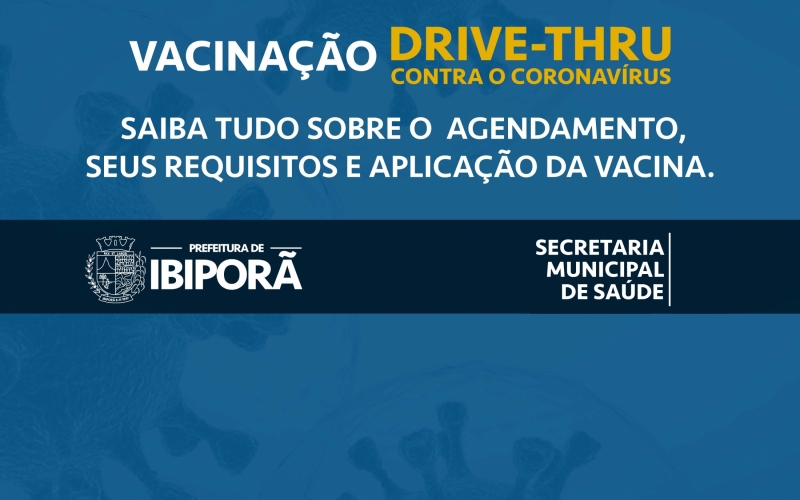 Idosos e profissionais de saúde da rede privada de Ibiporã serão vacinados também nesta segunda-feira (08)