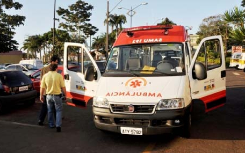 Ambulância do SAMU