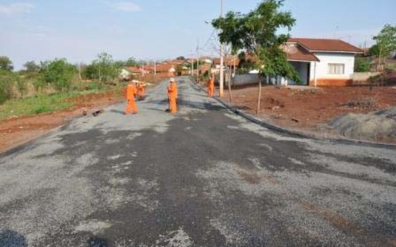 Mais um bairro tem o asfalto recuperado