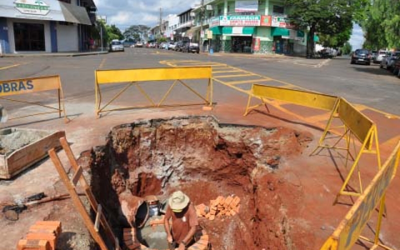 Secretaria realiza obras para abrir novas bocas de lobo