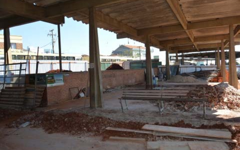 Iniciada a reforma e ampliação do Terminal Rodoviário de Ibiporã 