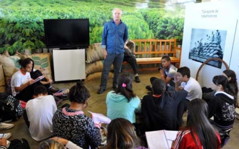 Museu do Café está recebendo alunos