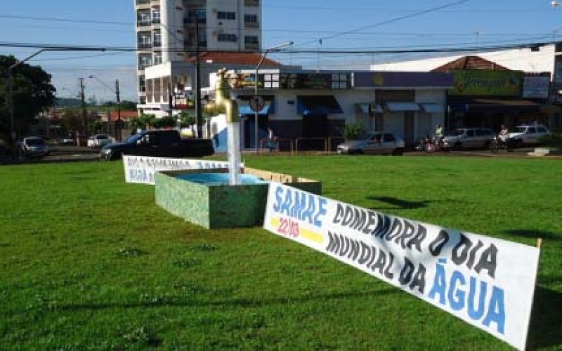 SAMAE realiza diversas atividades no Dia Mundial da Água