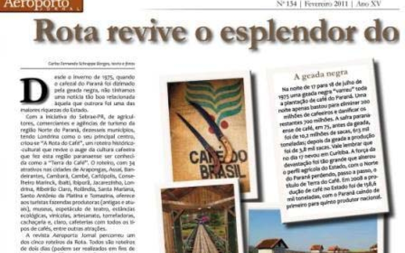 Ibiporã é destaque em revista que circula em aeroportos