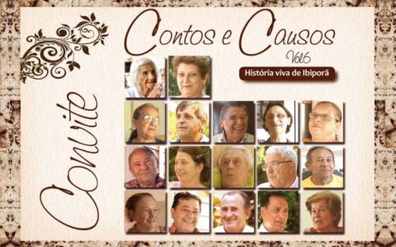 Lançamento do DVD “Contos e Causos” Vol. 6 no próximo dia 31 de julho  