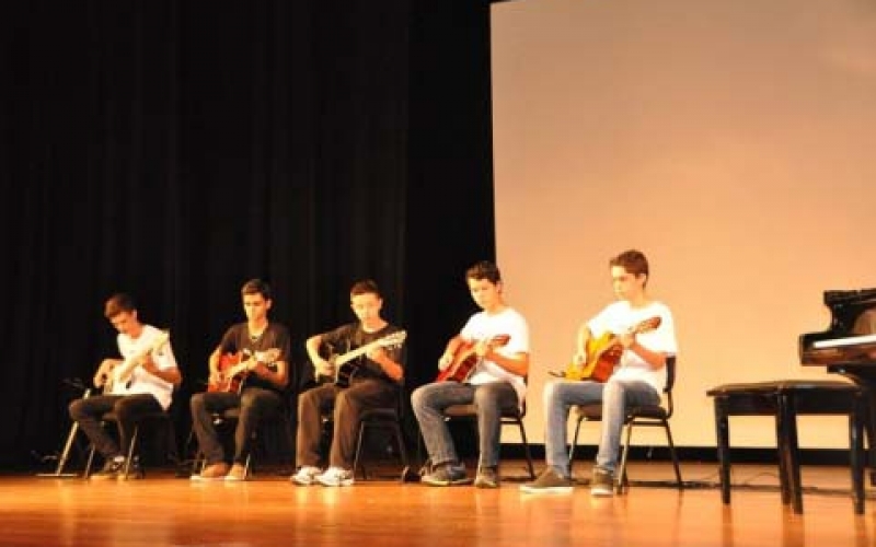 Recital com jovem alemão e alunos da Ceforma