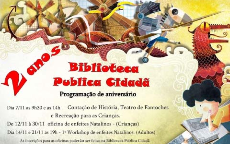 2 anos da Biblioteca Cidadã