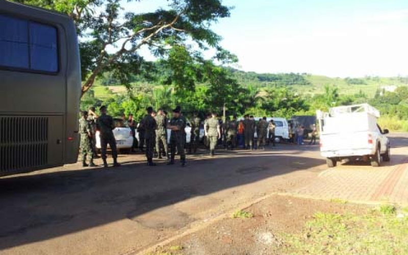 Militares reforçam ação de combate ao Aedes aegypti