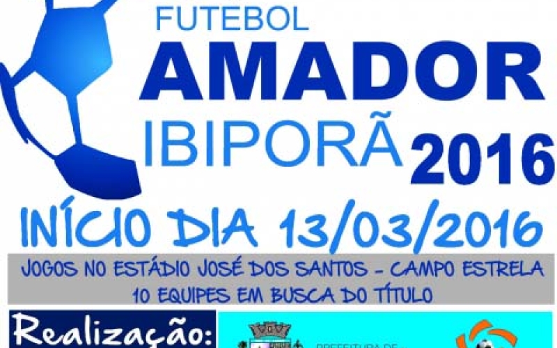 Arbitral define participação de equipes no Campeonato de Futebol Amador