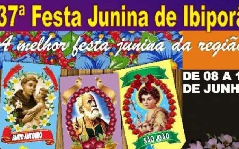 Vem aí a 37ª Festa Junina Municipal!