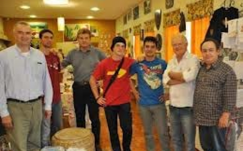 Italianos conhecem o trabalho cultural desenvolvido em Ibiporã