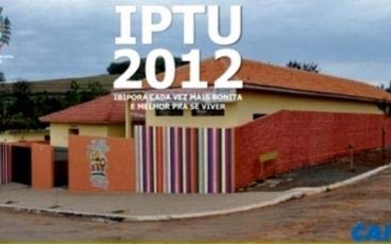  IPTU com 20% de desconto é só até sexta, dia 10/2