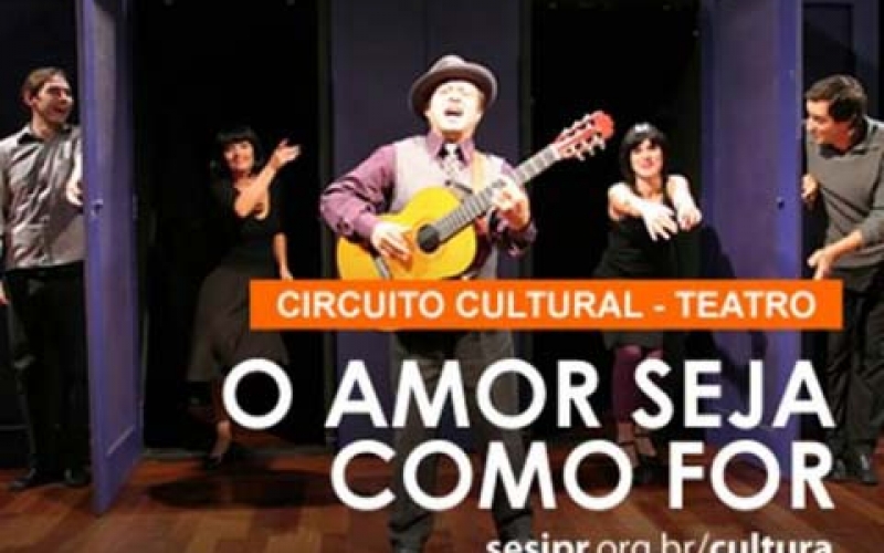 SESI Cultura apresenta peça em Ibiporã nesta quinta-feira, 16