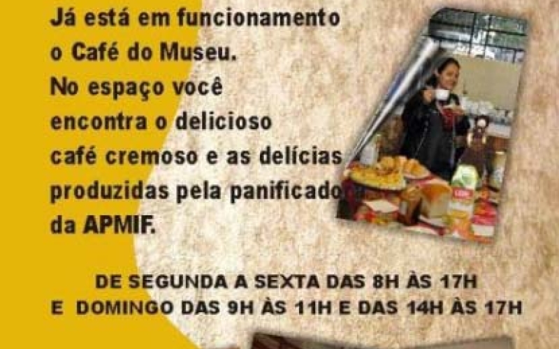 Bomboniére do Museu da Estação já está funcionando