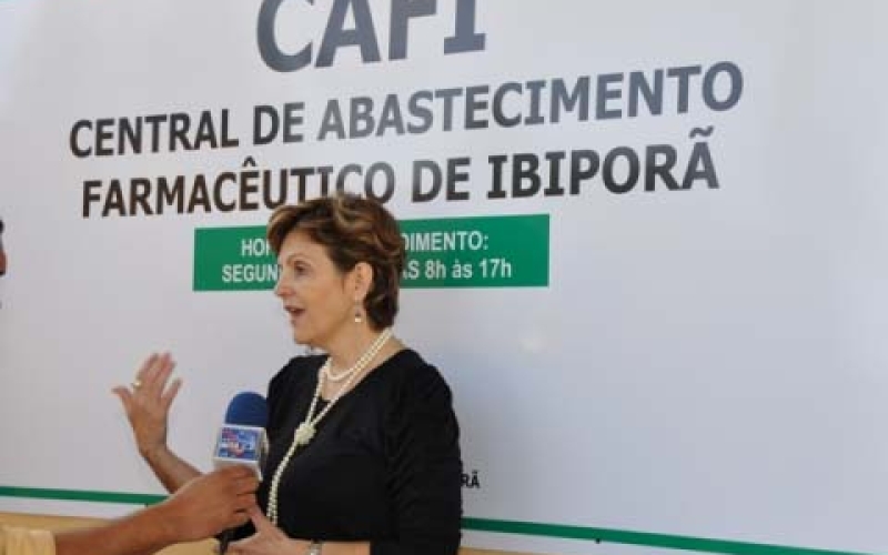 Inauguração da Central Farmacêutica de Ibiporã