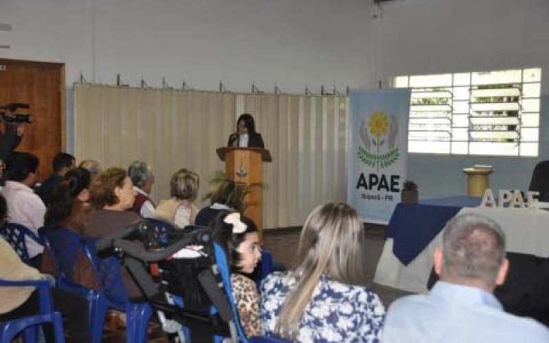 Administração Municipal prestigia aniversário da Apae de Ibiporã