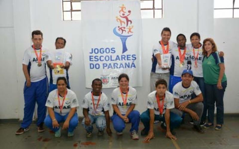 Apae de Ibiporã é destaque nos Jogos Escolares do Paraná