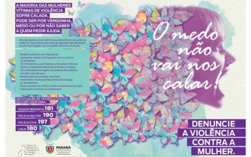 Denuncie a violência contra a Mulher!