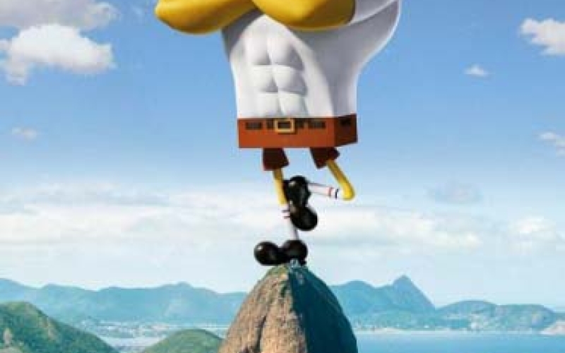 Estreia hoje no Cine Teatro Pe. José Zanelli “Bob Esponja: Um herói fora d’água” 