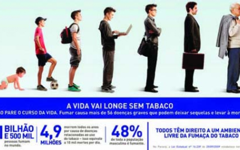 Agosto Azul enfoca combate ao tabagismo