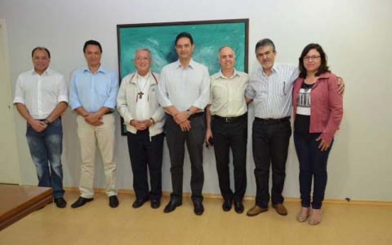 José Maria Ferreira recebe Dom Pedro Zilli