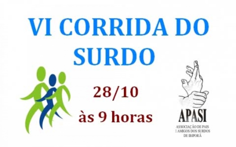 Corrida dos Surdos envolveu a comunidade de Ibiporã