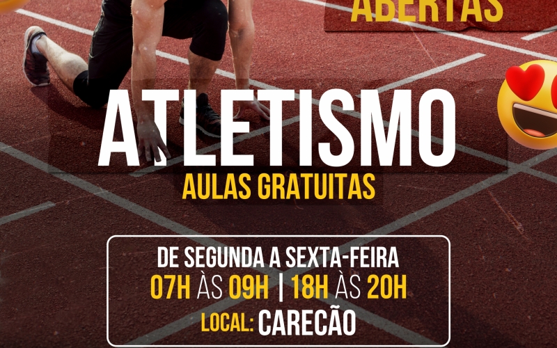 Administração oferece aulas gratuitas de atletismo para a família ibiporaense