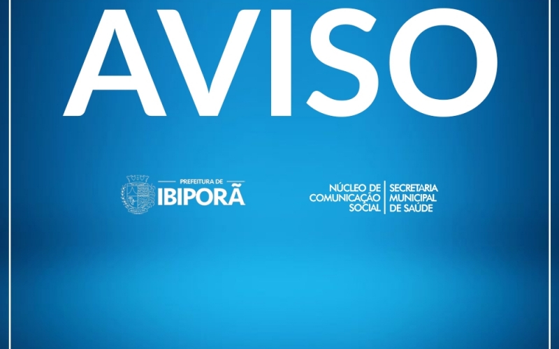 Secretaria Municipal de Saúde informa sobre o funcionamento das UBS para os próximos dias