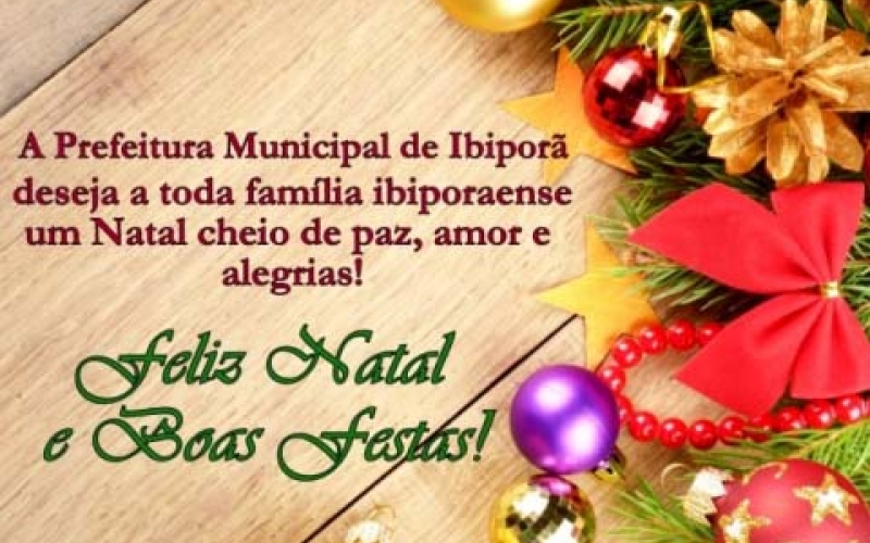 Feliz Natal!