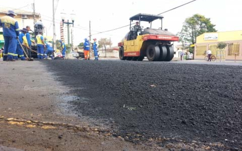 Recapeamento da Avenida Souza Naves está em fase final