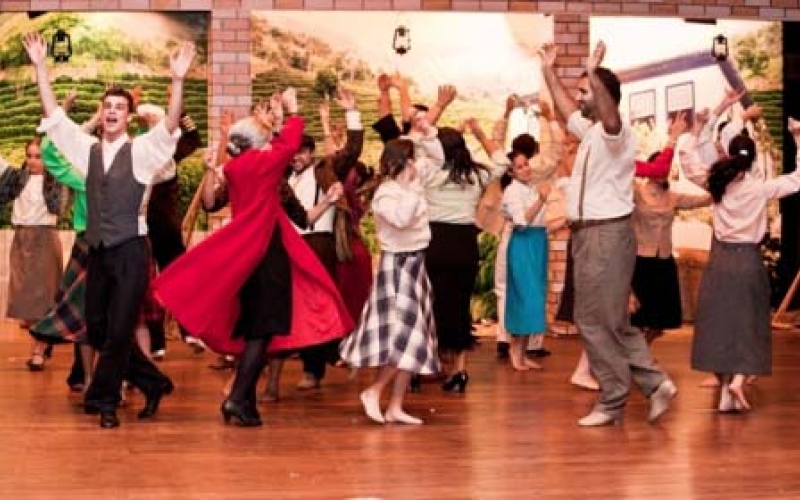 Teste para novo elenco do Musical do Café