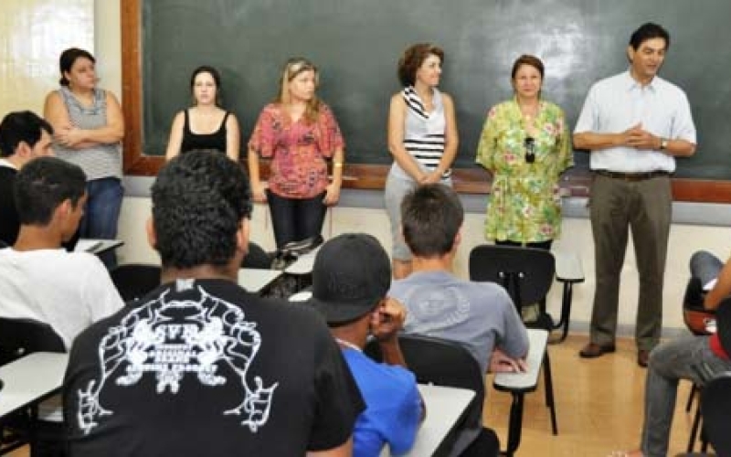 Alunos do Módulo 3 iniciam o Projovem Adolescente