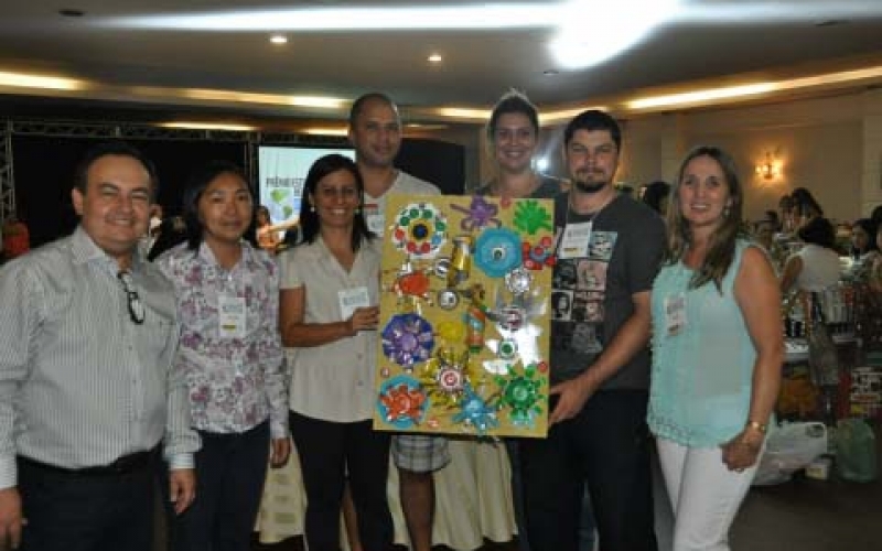 Oficina de arte e composição para 150 professores em Londrina - Prêmio Seara 2015