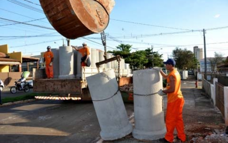 Começa obra da galeria da Av. Souza Naves