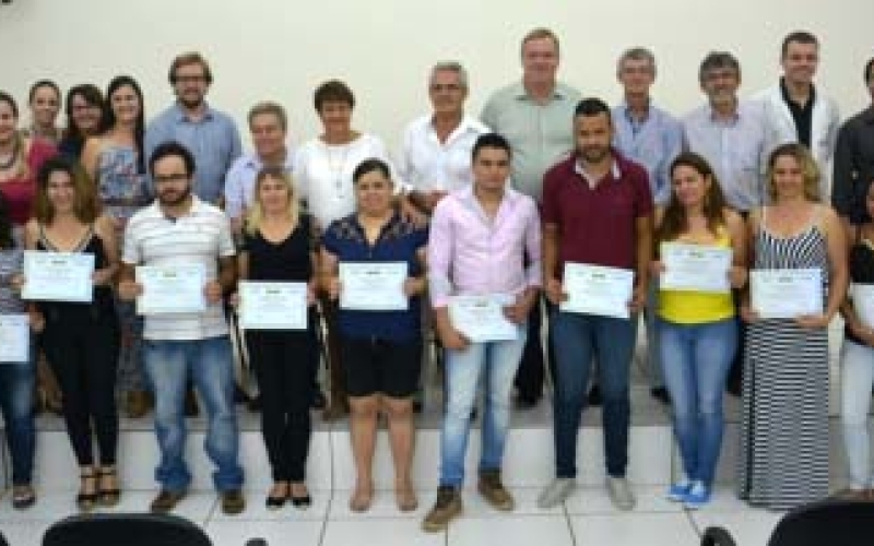 Cerimônia de abertura dos cursos de qualificação profissional 