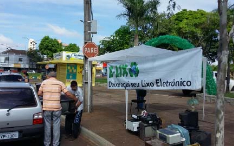 Coleta recolhe meia tonelada de Lixo Eletrônico em Ibiporã