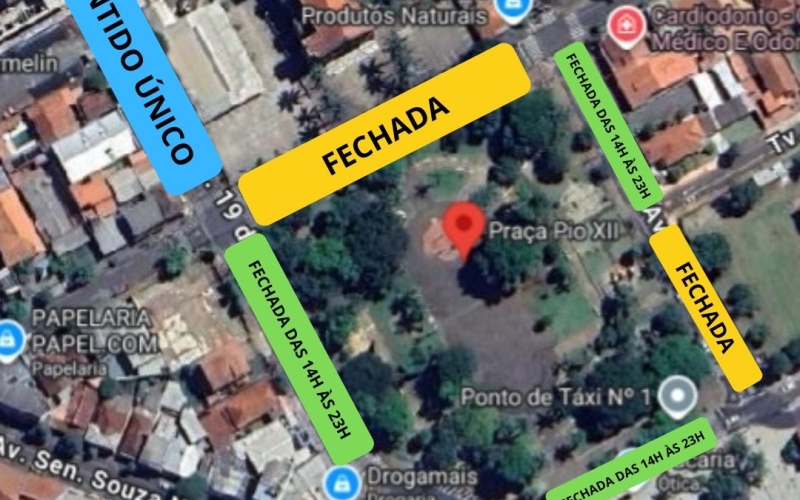 Trânsito terá alterações para realização da 48ª Festa Junina 