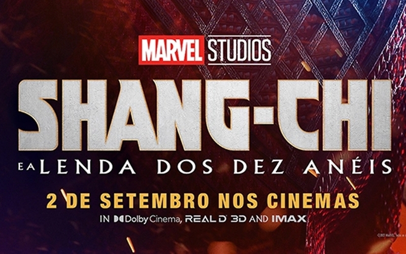 IBIPORÃ TERÁ ESTREIA MUNDIAL DE SHANG-CHI E A LENDA DOS DEZ ANÉIS NESTA QUINTA (02/9), ÀS 20H