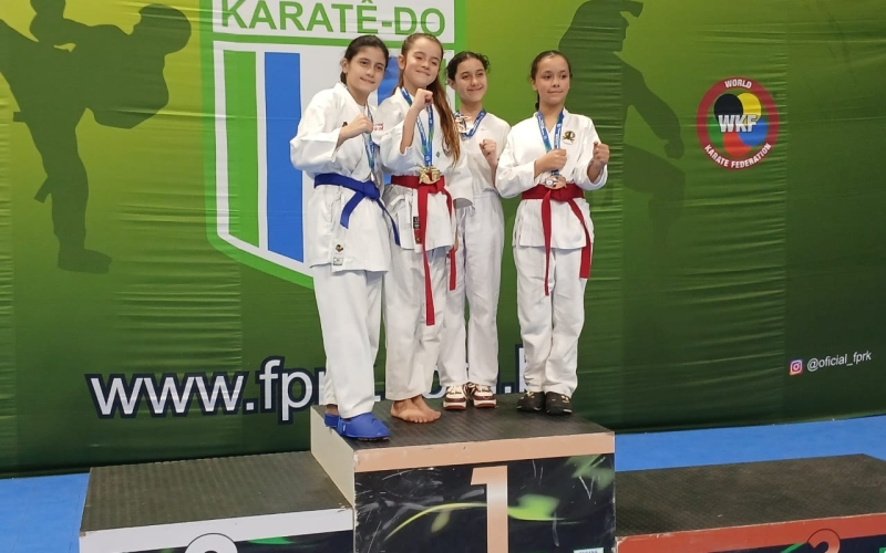 Karatecas de Ibiporã se destacam na etapa final do Campeonato Paranaense, em Pato Branco