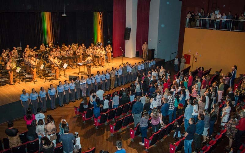 Banda da PM fará shows em Ibiporã e Londrina