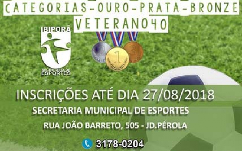 Inscrições para o Municipal de Futebol Suíço vão até segunda (27)