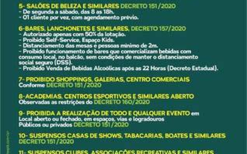Decretos municipais voltam a vigorar em Ibiporã