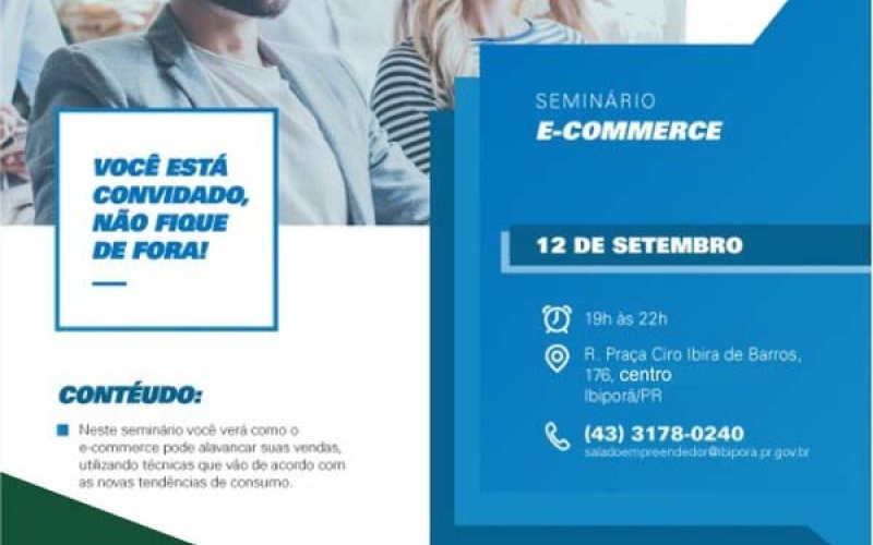 Seminário sobre E-Commerce para MEIs de Ibiporã
