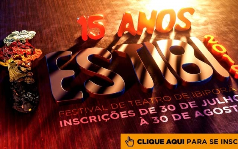 Inscrições para o Festibi 15 Anos seguem até o dia 31 de agosto