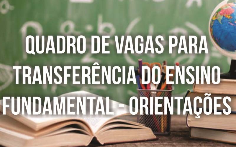 Educação divulga orientações sobre transferência escolar