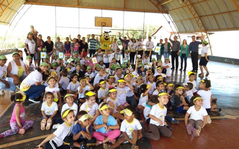 Alunos da Taquara do Reino iniciam atividades do “A União Faz a Vida”