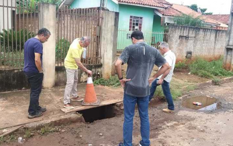 Prefeitura vistoria obras em andamento